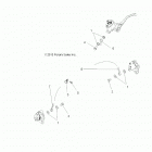 SPORTSMAN 570 TRACTOR ZUGLOF (A20SET57C1/C2/F1) Brakes, front brake lines -   a20set57c1  /  c2  /  f1 (...