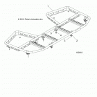 SPORTSMAN 570 UTL (A20SEG57A1/A4/A7/A9/B1/B4) Body, rear rack - a20seg57a1  /  a4  /  a7  /  a9  /  b1...