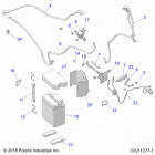 SPORTSMAN 570 UTLILITY PACKAGE (A20SEG57A1/A4/A7/A9/B1/B4) Electrical, battery - a20seg57a1  /  a4  /  a7  /  a9  /...