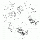 SPORTSMAN 570 X2 (A20SWE57A1/3A1) Body, rear cab and footwells - a20swe57a1  /  3a1 (49atv...