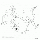 SPORTSMAN 570 X2 (A20SWE57A1/3A1) Brakes, brake lines - a20swe57a1  /  3a1 (702724)