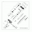 SPORTSMAN 570 X2 EPS TRACTOR (A20SWS57C1/C2/E57F1) Drive train, main gearcase - a20sws57c1  /  c2  /  e57f1...