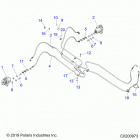 SPORTSMAN 570 X2 EU/ZUG TRACTOR (A20SWE57F1/S57C1/C2) Brakes, rear brake lines - a20swe57f1  /  s57c1  /  c2 [...
