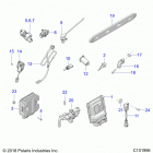 SPORTSMAN 850 48 Electrical, switches, sensors, ecu and control modules -...