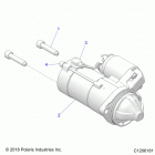 SPORTSMAN 850 HIGH LIFTER (A20SXN85A8) Engine, starting system - a20sxn85a8 (c1206181)