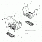 SPORTSMAN 850 HIGH LIFTER (A20SXN85A8/C8) Body, footwells - a20sxn85a8  /  c8 (100125)