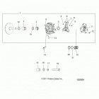 SPORTSMAN 850 HIGH LIFTER (A20SXN85A8/C8) Drive train, primary clutch - a20sxn85a8  /  c8 (100591)