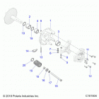 SPORTSMAN 850 HIGH LIFTER (A20SXN85A8/CA8) Drive train, primary clutch - a20sxn85a8  /  ca8 (c10150...
