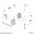 SPORTSMAN 850 HIGH LIFTER (A20SXN85A8/CA8) Electrical, switches, sensors, ecu and control modules -...