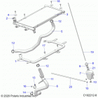 SPORTSMAN 850 HIGH LIFTER (A20SXN85A8/CA8) Engine, cooling system, radiator - a20sxn85a8  /  ca8 (c...