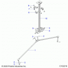SPORTSMAN 850 HIGH LIFTER (A20SXN85A8/CA8) Steering, steering post asm. - a20sxn85a8  /  ca8 (c1022...