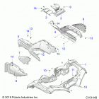 SPORTSMAN 850 SP 48 (A20SXA85A1/A7/CA7/E85A9/AF/AP/CA9/CAF/CAP) Body, front cab - a20sxa85a1  /  a7  /  ca7  /  e85a9  /...