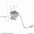 SPORTSMAN 850 SP 48 (A20SXA85A1/A7/CA7/E85A9/AF/AP/CA9/CAF/CAP) Steering, controls, throttle asm. and cable - a20sxa85a1...