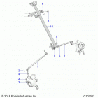 SPORTSMAN 850 SP 48 (A20SXA85A1/A7/CA7/E85A9/AF/AP/CA9/CAF/CAP) Steering, steering post asm. - a20sxa85a1  /  a7  /  ca7...