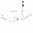 SPORTSMAN 850 SP TOURING (A20SYE85AP/CAP) Drive train, gear selector - a20sye85ap  /  cap (49atvge...