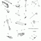 SPORTSMAN 850 SP TOURING (A20SYE85AP/CAP) Electrical, switches, sensors, ecu and control modules -...