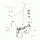 SPORTSMAN 850 SPN TOURING (A20SYE85AP) Body, fuel tank - a20sye85ap (101515)