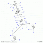 SPORTSMAN 850/LE 48 Steering, steering post asm. - a20sxe85af  /  ap  /  a9 ...