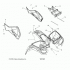 SPORTSMAN TOURING 570 EFI/EPS (A20SDA57A5/L4/E57A4/B4/LE) Body, front cab and side panels - a20sda57a5  /  l4  /  ...