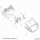 SPORTSMAN TOURING 570 EFI/EPS (A20SDA57A5/L4/E57A4/B4/LE) Body, headlight pod - a20sda57a5  /  l4  /  e57a4  /  b4...