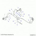 SPORTSMAN TOURING 570 EPS EU 3PC (A20SDE57K5) Brakes, rear brake lines - a20sde57k5 (c0200972-2)