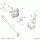 SPORTSMAN TOURING 570/TOURING 570 EPS/LATIN Engine, throttle body and fuel rail, evap - a20sde57b4 (...