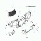 SPORTSMAN XP Body, front bumper and mounting - a20sye95ad  /  cad [10...