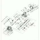 SPORTSMAN XP 1000 HIGH LIFTER (A20SXM95AL) Drive train, main gearcase - a20sxm95al (101568)