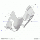 SPORTSMAN XP 1000 S 55 Body, front mud guards - a20slz95ae (c102336-4)