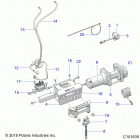 SPORTSMAN XP 1000 S 55 Body, winch - a20slz95ae (c101839)