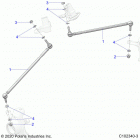 SPORTSMAN XP 1000 S 55 Steering, steering tie rods - a20slz95ae (c102340-3)