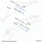 SPORTSMAN XP 1000 S 55 Suspension, rear control arm, mounting - a20slz95ae (c10...