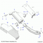 SPORTSMAN XP 1000/XP 1000 HUNTER EDITION 48 Engine, exhaust - a20sxd95a9  /  e95ag  /  cag (c102151)