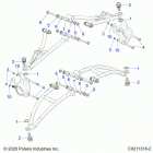 SPORTSMAN XP 1000/XP 1000 HUNTER EDITION 48 Suspension, front a-arm mounting - a20sxd95a9 (c0211318-...