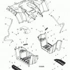 SPORTSMAN XP 850 TOURING 48 Body, rear cab and footwell - a20sye85ap  /  cap (100906...