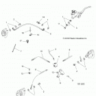 SPORTSMAN XP 850 TOURING 48 Brakes, brake lines - a20sye85ap  /  cap (101532)