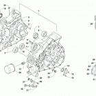 PROWLER 500 RED [U2018PAK4CUSR] Crankcase assembly [104251]