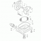 PROWLER 500 RED [U2018PAK4CUSR] Oil pump and strainer assembly [104253]