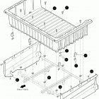 STAMPEDE 4 BLACK / INFERNO RED / TT KANATI [U2018SUW1SUSP / U2018SUW1SUSN / U2018SUW1SUSH] Truck bed assembly [302478]