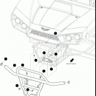 STAMPEDE BLACK / INFERNO RED / TT KANATI [U2018STW1SUSP / U2018STW1SUSN / U2018STW1SUSH] Brushguard [302385]