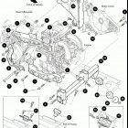 STAMPEDE BLACK / INFERNO RED / TT KANATI [U2018STW1SUSP / U2018STW1SUSN / U2018STW1SUSH] Engine mounting [302400]