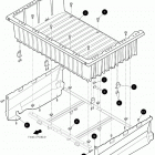 STAMPEDE BLACK / INFERNO RED / TT KANATI [U2018STW1SUSP / U2018STW1SUSN / U2018STW1SUSH] Truck bed assembly [302431]