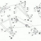 WILDCAT 4X LTD GRAY [U2018WGW1PUSI] Front suspension assembly [302723]