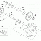 WILDCAT 4X LTD GRAY [U2018WGW1PUSI] Water pump assembly [300151]