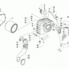 WILDCAT 4X LTD GRAY INTERNATIONAL [U2018WGW1POSI] Air intake assembly [302731]
