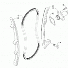WILDCAT 4X LTD GRAY INTERNATIONAL [U2018WGW1POSI] Cam chain assembly [300149]