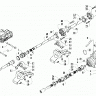WILDCAT 4X LTD GRAY INTERNATIONAL [U2018WGW1POSI] Drive train assembly [302733]