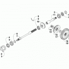 WILDCAT 4X LTD GRAY INTERNATIONAL [U2018WGW1POSI] Secondary drive assembly [302673]