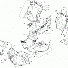WILDCAT SPORT LTD EPS GRAY INTERNATIONAL [U2018W8T2POSI] Console and floor panel assembly [302761]