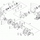 WILDCAT SPORT LTD EPS GRAY INTERNATIONAL [U2018W8T2POSI] Front drive gearcase assembly [301030]